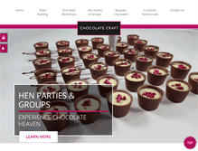 Tablet Screenshot of chocolatecraft.co.uk